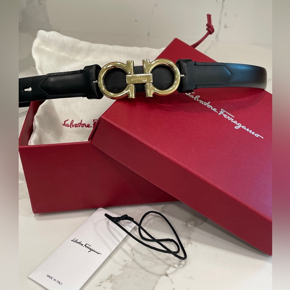Ferragamo Sized Gancini Belt